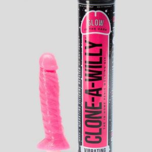 Clone-A-Willy Glow In The Dark Vibrator Molding Kit Pink