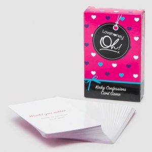 Lovehoney Oh! Kinky Confessions Truth or Dare Card Game (52 Pack)