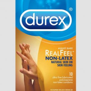 Durex Avanti Bare Real Feel Non Latex Condoms (10 Count)