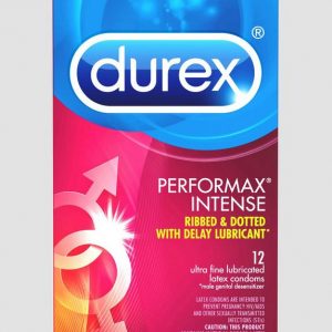 Durex Performax Intense Latex Condoms (12 Count)