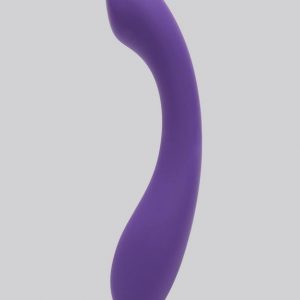 Desire Luxury Weighted Curved Silicone Dildo