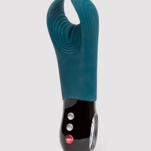 Fun Factory Manta Rechargeable Blue Vibrating Male Stroker