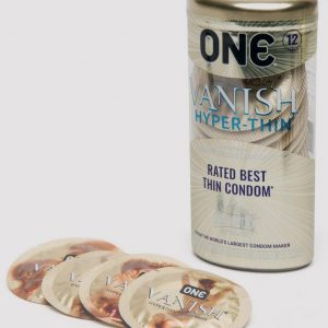 ONE Vanish Hyper-Thin Latex Condoms (12 Count)
