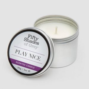 Fifty Shades of Grey Play Nice Vanilla Scented Candle 3 oz