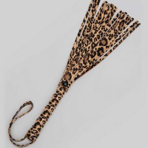 Bondage Boutique Leopard Print Small Flogger
