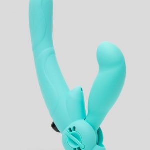 Lovehoney Double Delight Rechargeable Vibrating Strapless Strap-On