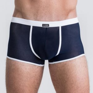 LHM Navy Mesh Boxer Shorts