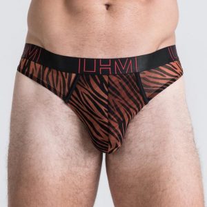 LHM Tiger Stripe Mesh Thong