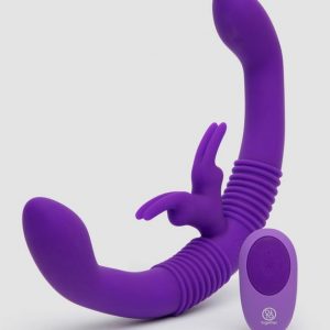 Together Toy Remote Control Dual Motor Couple's Rabbit Vibrator